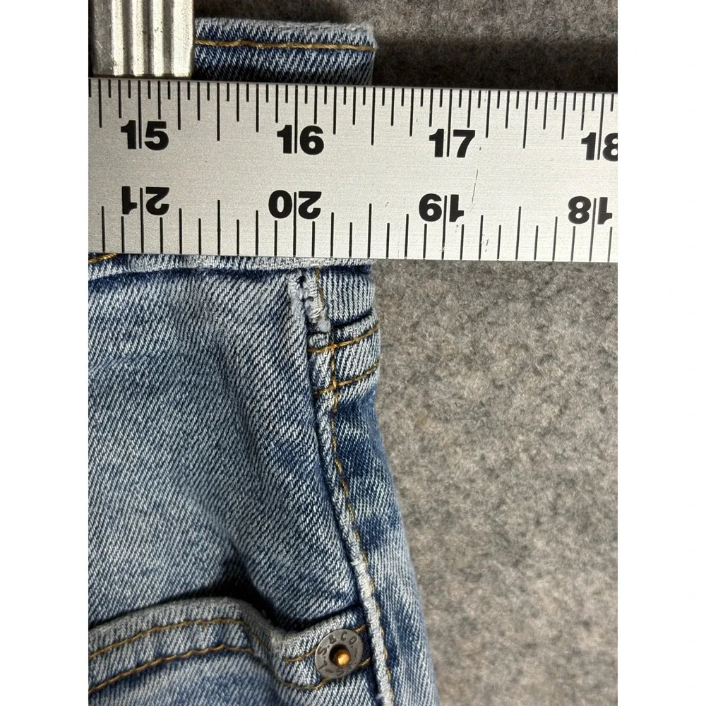 Levi's 505 Mens Jeans‎ Light Wash Straight Fit Casual Denim W33 L30